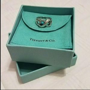 Size 5 Tiffany Poloma Picasso Infinity hearts Ring